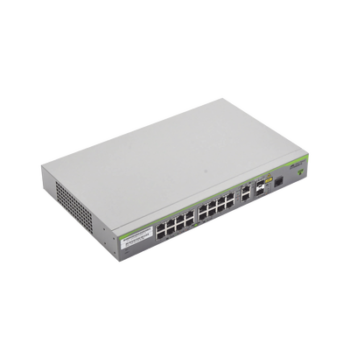 Switch Administrable CentreCOM FS980M, Capa 3 de 16 Puertos 10/100 Mbps + 2 puertos RJ45 Gigabit/SFP Combo