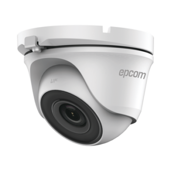 Turret TURBOHD 5 Megapíxel / 85° de Visión / Lente 2.8 mm / Exterior IP66 / IR EXIR 20 mts / TVI-AHD-CVI-CVBS / Metal