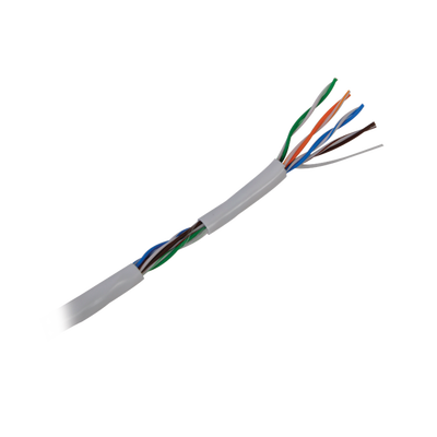 Bobina de cable de 305 m, ( 1000 ft ), Cat5e, alto rendimiento, color blanco, UL, para aplicaciones en video vigilancia, redes de datos. Uso en interior - Image 2