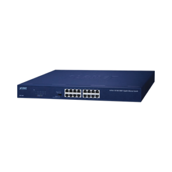 Switch No Administrable Gigabit de 16 Puertos 10/100/1000 Mbps, Con Modo Extendido Para Distancias de Hasta 200 m