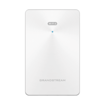 Punto de acceso GWN7661 Wi-Fi 6 802.11ax de pared, tecnología MU-MIMO 2x2:2 de doble banda, 4 puertos Gigabit alámbricos