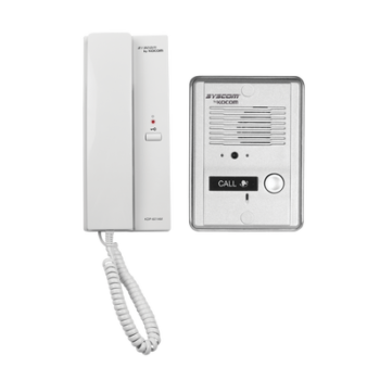 Kit de audio portero con un auricular (expandible hasta 3 auriculares)