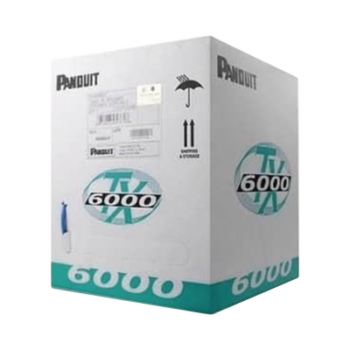 Bobina de Cable UTP 305 m. de Cobre, TX6000™ PanNet, Reelex, Blanco, Categoría 6 Mejorado (23 AWG), PVC (CM), de 4 pares