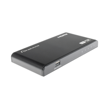 Divisor (Splitter) HDMI 4K de 1 Entrada a 4 Salidas (Simultaneas) / Soporta 4K×2K / Ajuste de resoluciones EDID / HDR / HDMI 2.0 / HDCP 2.2 / Permite mezclar pantallas en 4K y 1080P